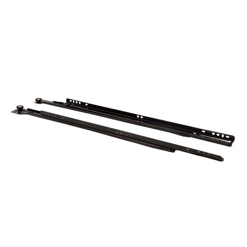 FIXSER - Corredera de Cajón 18" 45 cm. Negro x 2 unid.