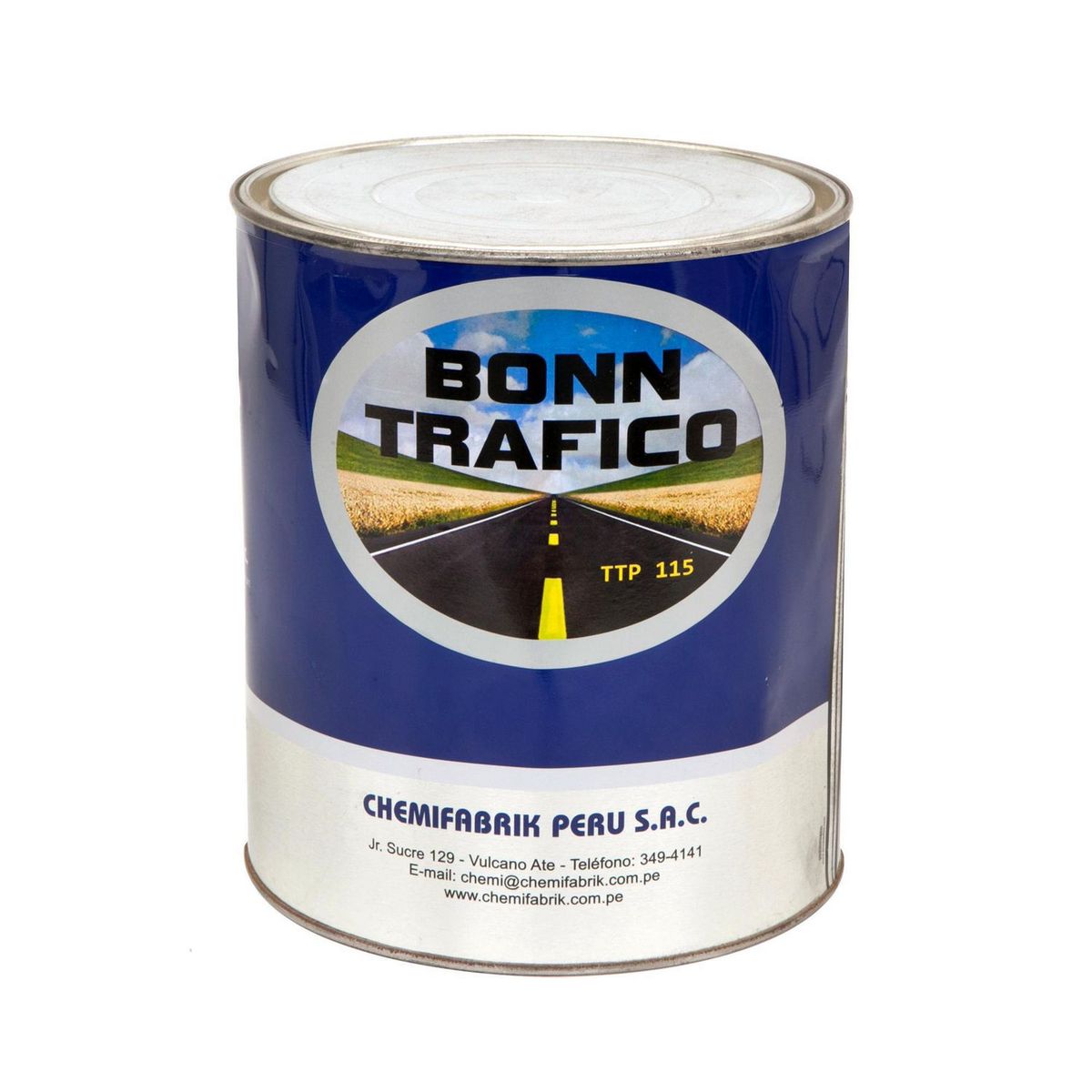 BONN - Pintura Tráfico Blanco 1 gl
