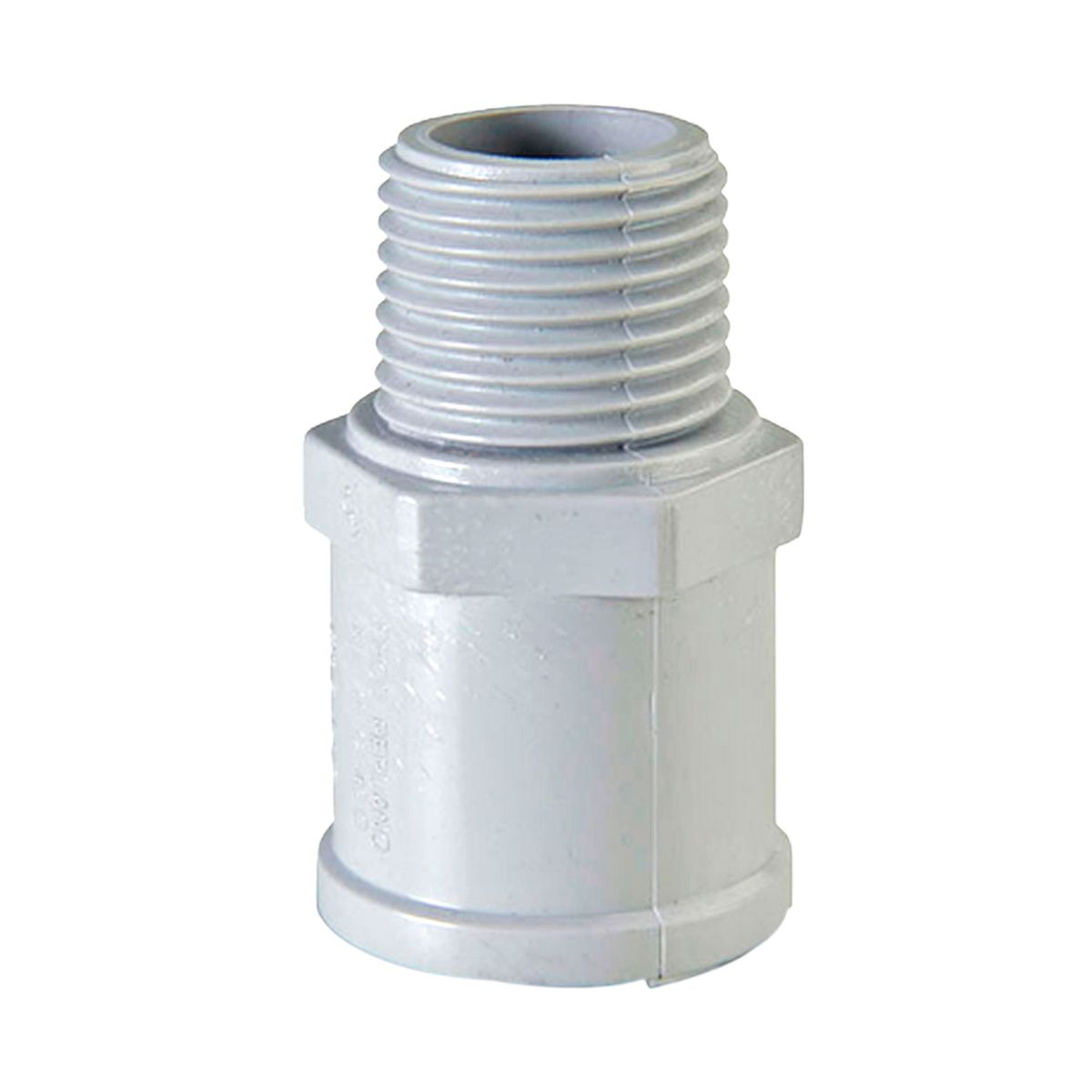 PLASTICA - Adaptador 1/2" PVC CR