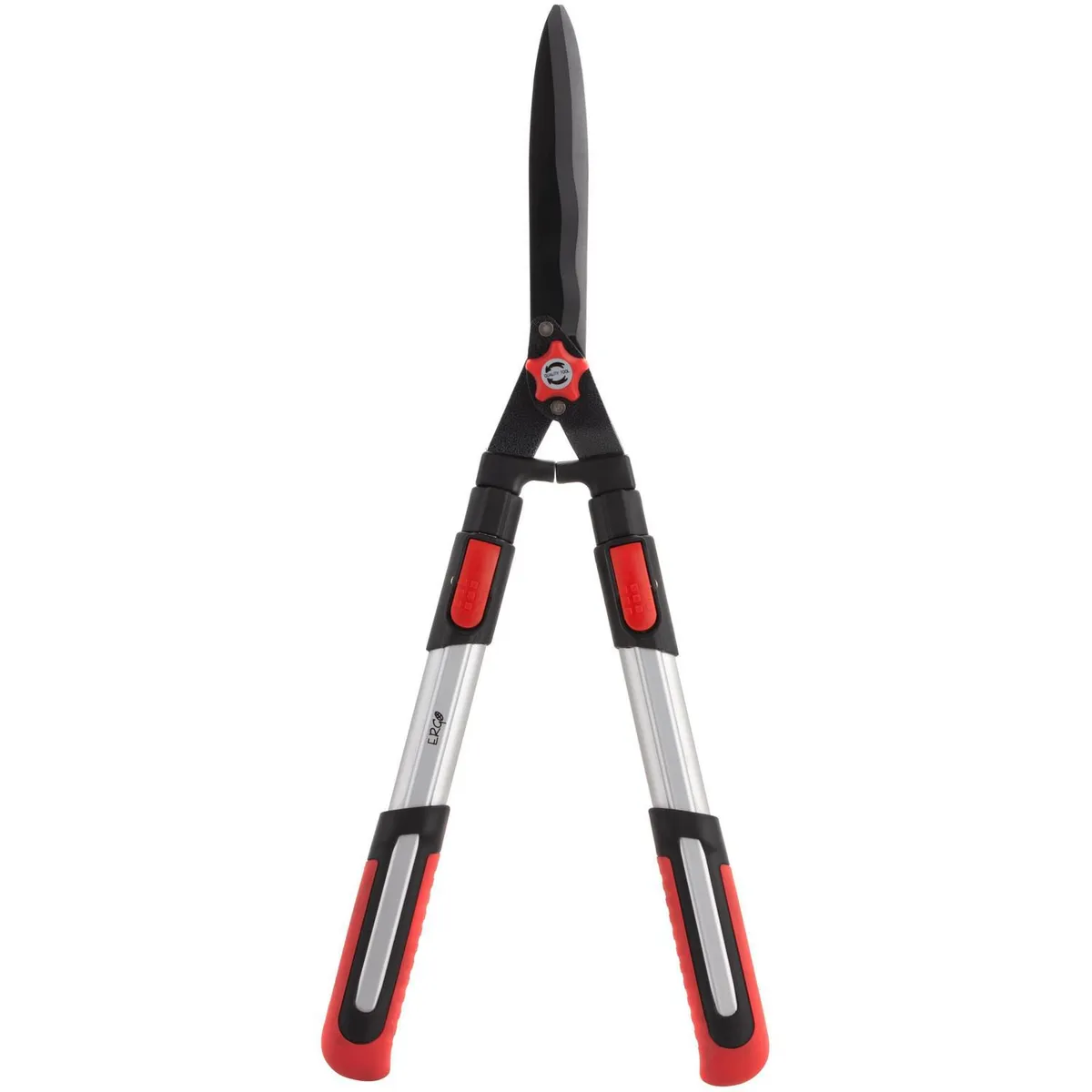 ERGO - Tijera Extensible para Podar Aluminio Negro/Gris/Rojo 28x4x