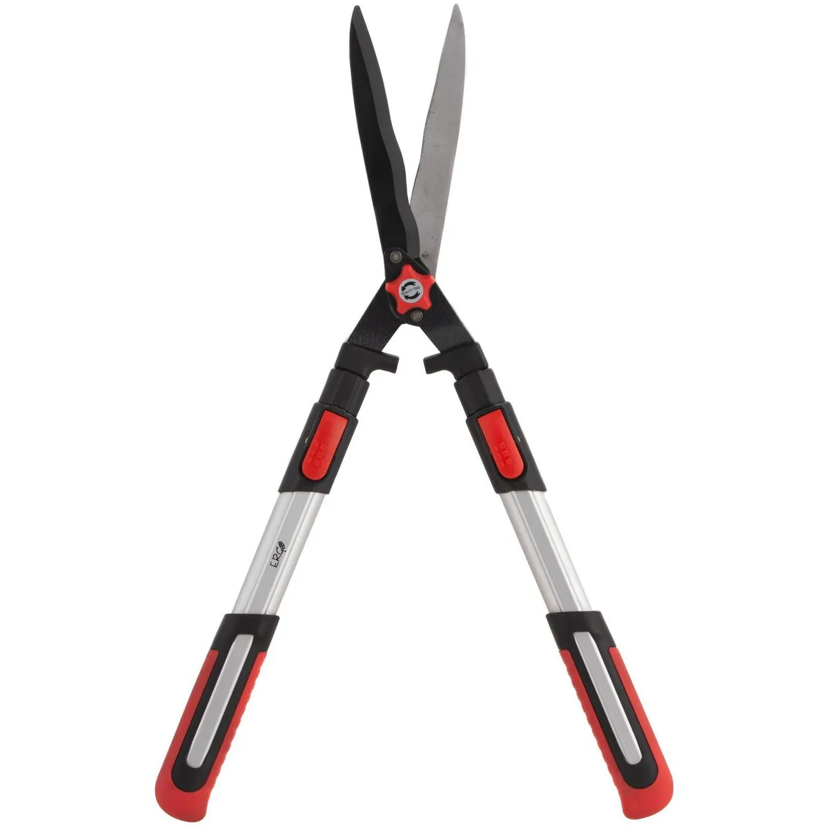 ERGO - Tijera Extensible para Podar Aluminio Negro/Gris/Rojo 28x4x