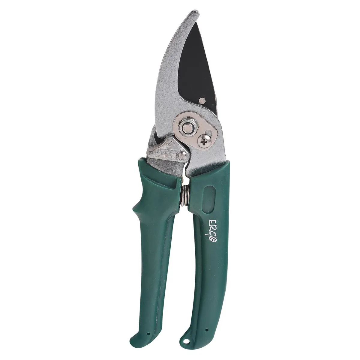 ERGO - Tijera para Podar By Pass Metal Verde 15x5x