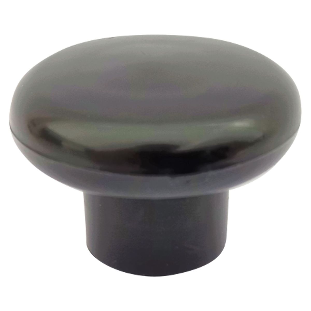 ZENDER - Tirador de Perilla Plástico ABS Negro 32 mm.