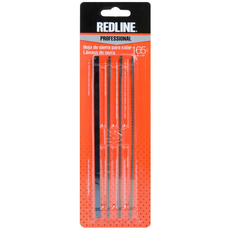 REDLINE - Hojas De Sierra Calar 4 Unidades Redline