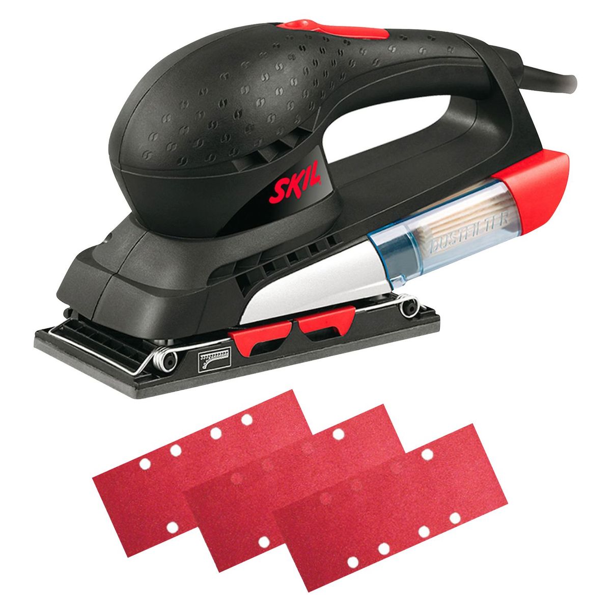 SKIL - Lijadora Orbital Eléctrica 1/3" 200W Skil