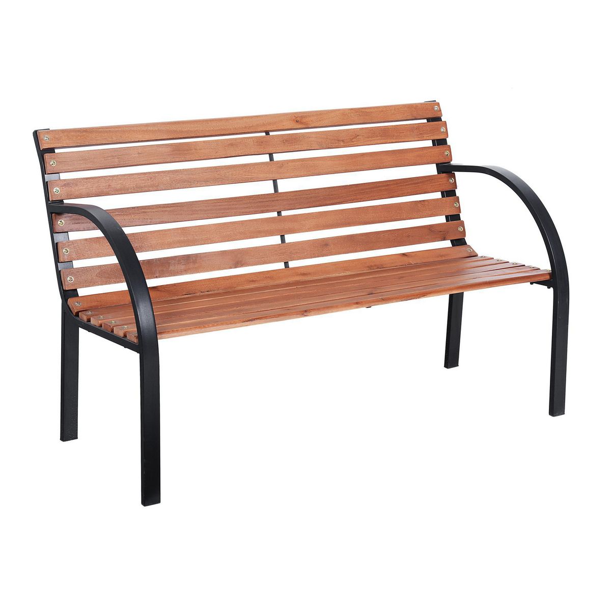 JUST HOME COLLECTION - Banco de Madera Deluxe 1.22m para 2 personas