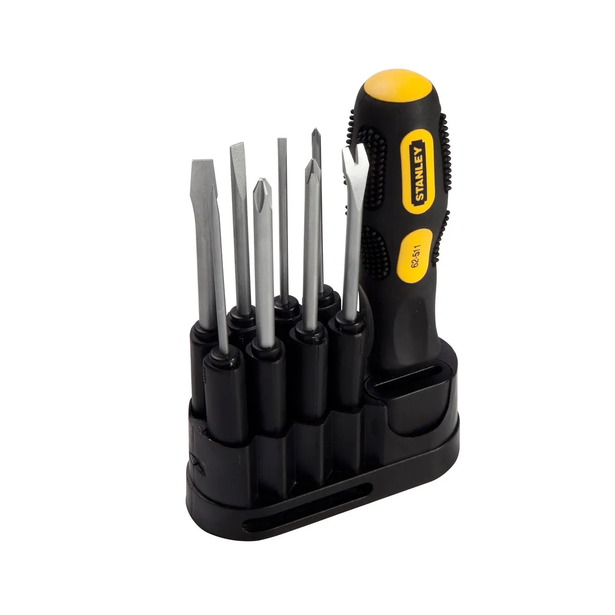 STANLEY - Destornillador 9 en 1 Metal Stanley