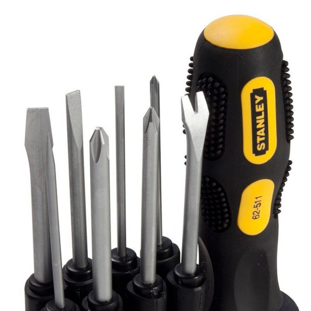 STANLEY - Destornillador 9 en 1 Metal Stanley