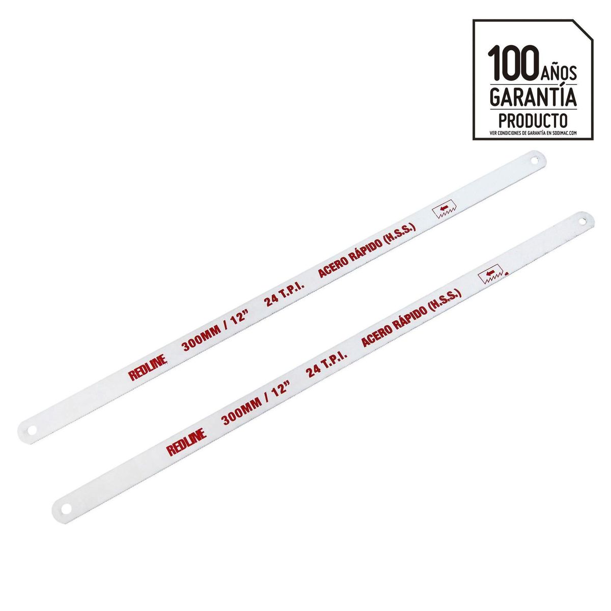 REDLINE - Hoja De Sierra Acero 12" Metal Redline