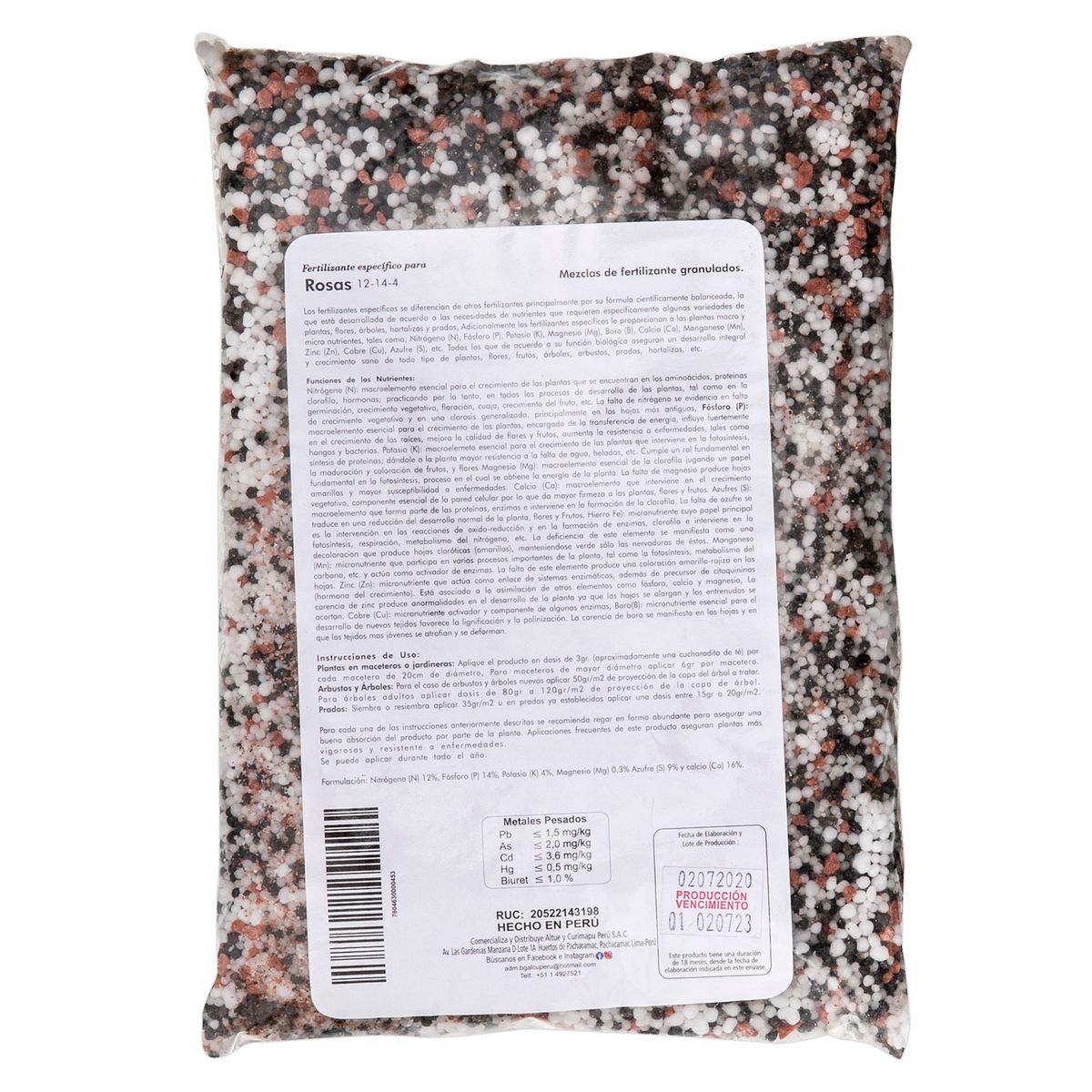 CM - Fertilizante para Rosas 1kg