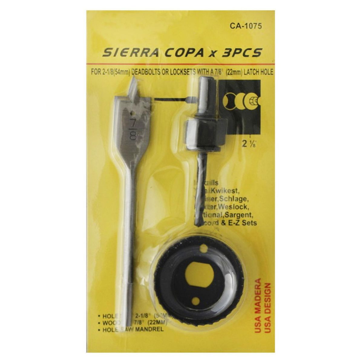 MAJOR - Set de Sierras 3 Piezas Major