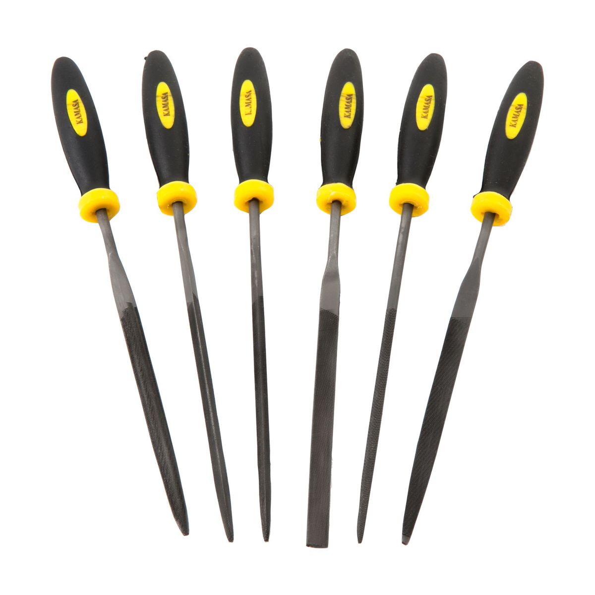 MAJOR - Juego de Limas Metal 6 Piezas Major