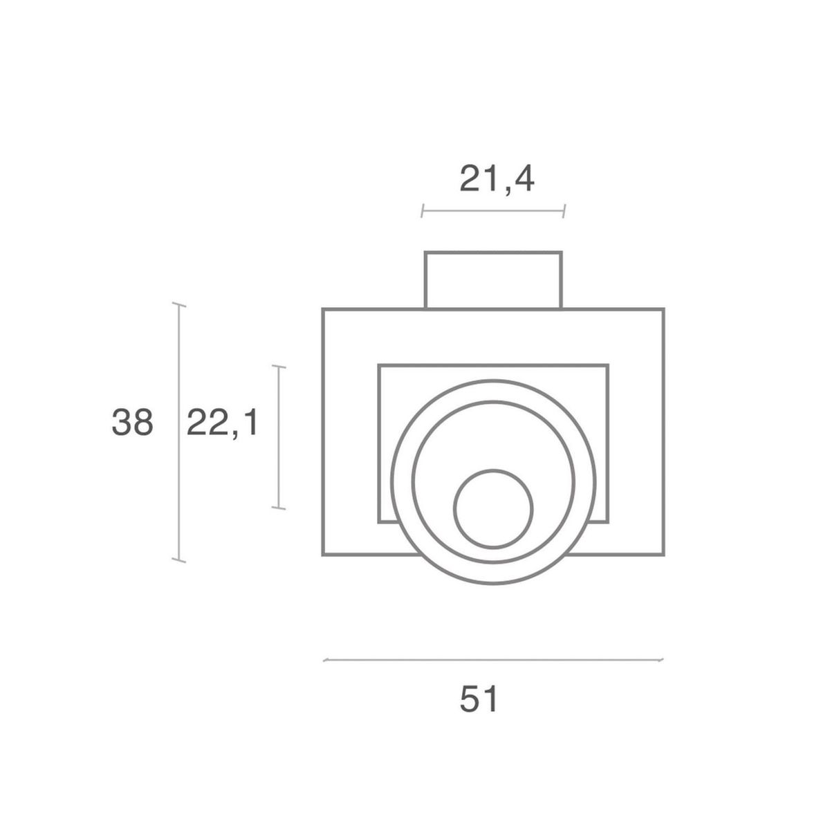 YALE - Cerradura de Mueble Yale 555B
