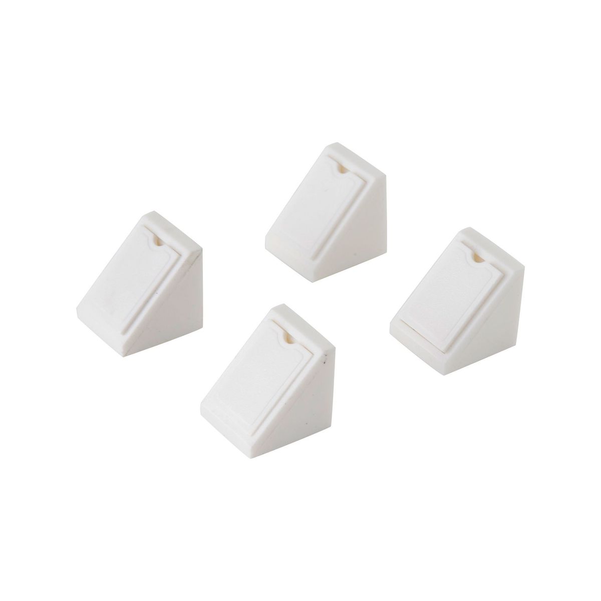 GENERICO - Soporte angular simple blanco