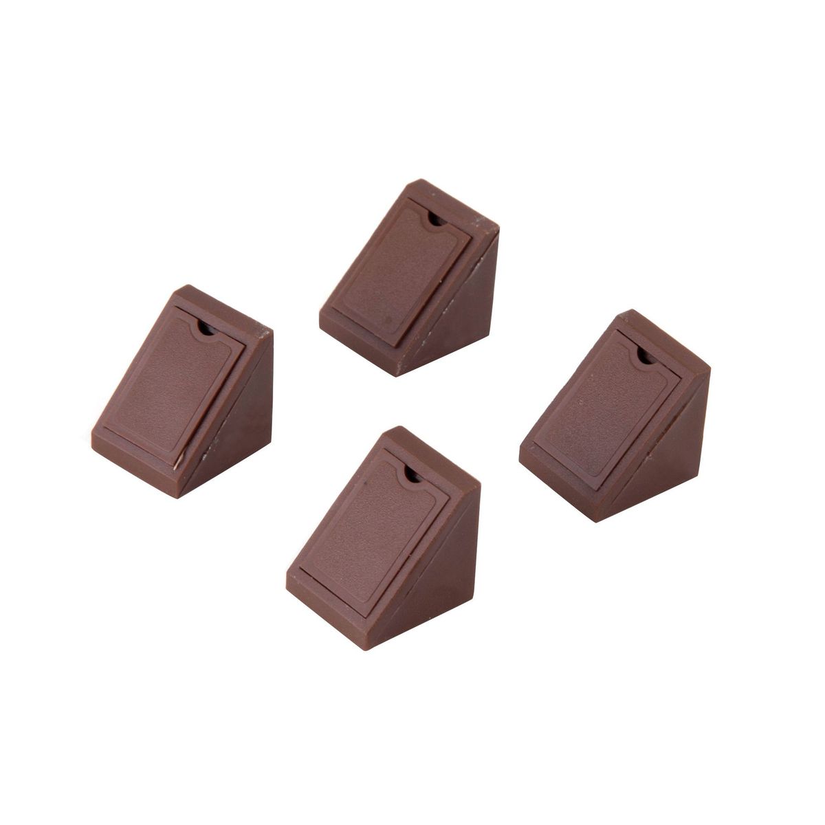  - Soporte Angular Simple Marrón