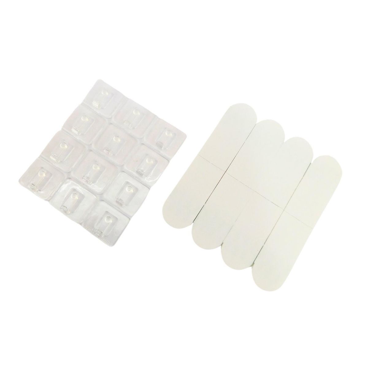 ZENDER - Gancho Adhesivo Transparente 225Gr x 6und