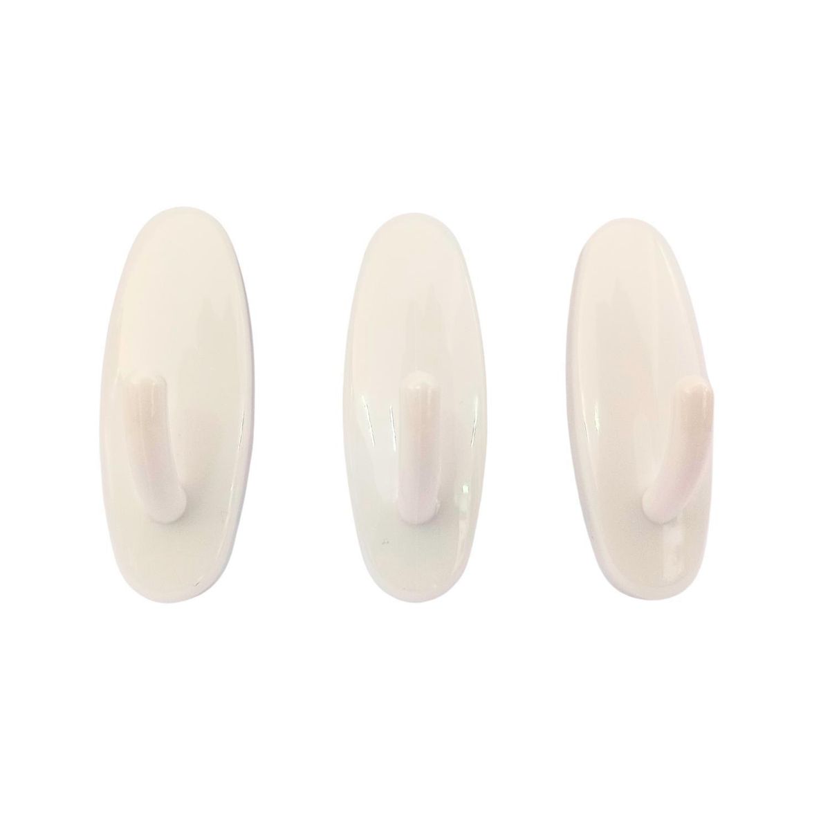 ZENDER - Gancho Adhesivo Reutilizable 1Kg x 3und