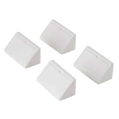 Soporte Angular Doble Blanco