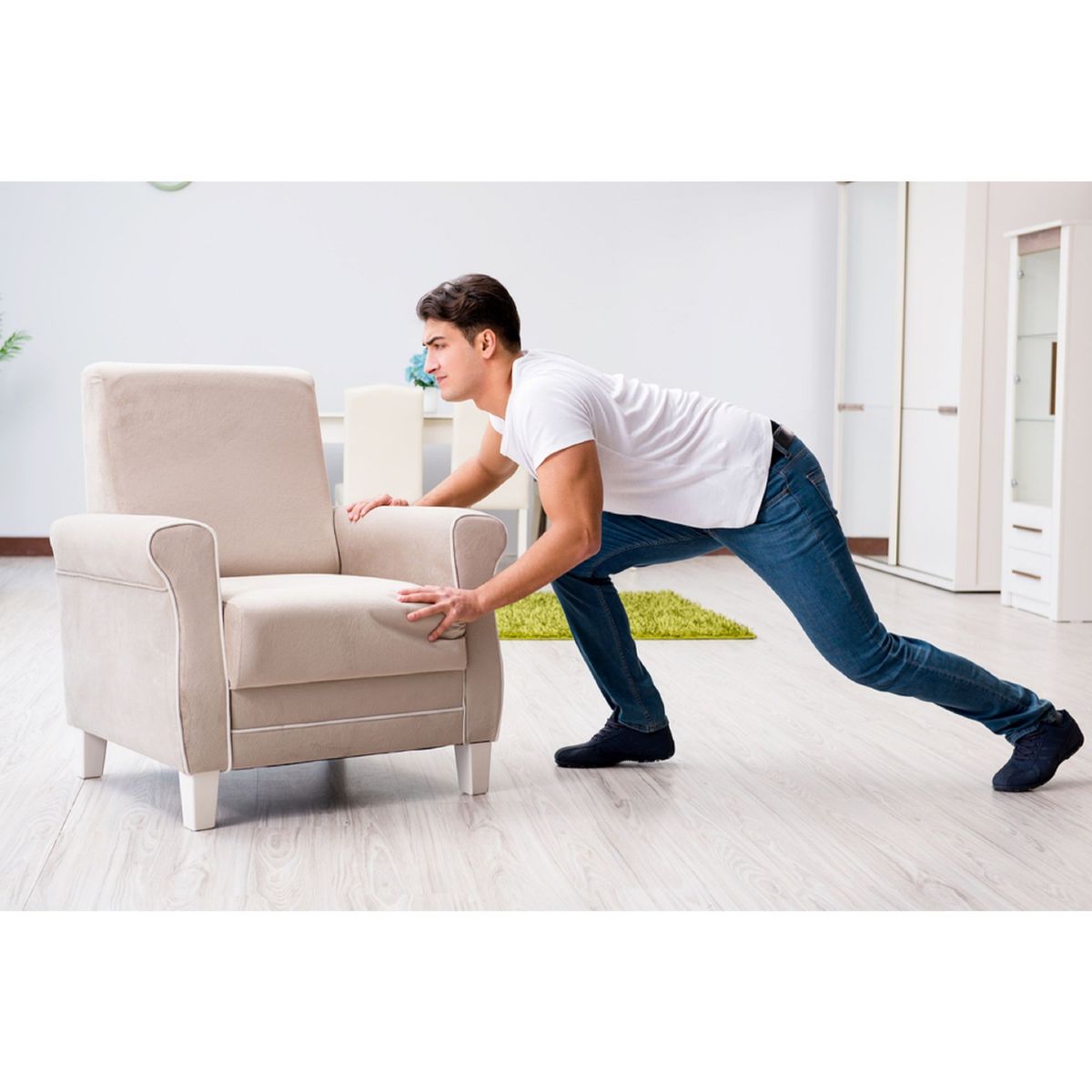 ZENDER - Pads de Plástico Deslizantes 1" x 8 unid.