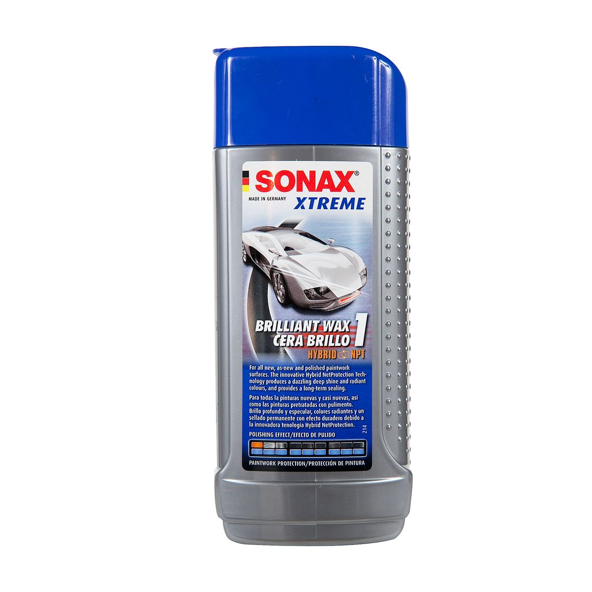 SONAX - Cera para Autos Sonax Paso 1 Brillo Xtreme 250 ml