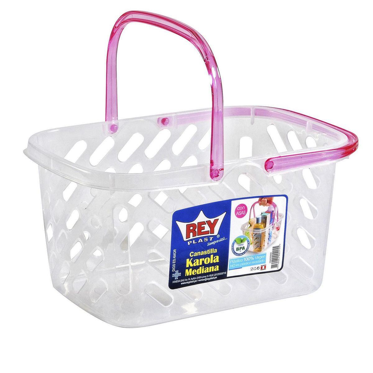 REYPLAST - Canasta con Asa Karola Reyplast