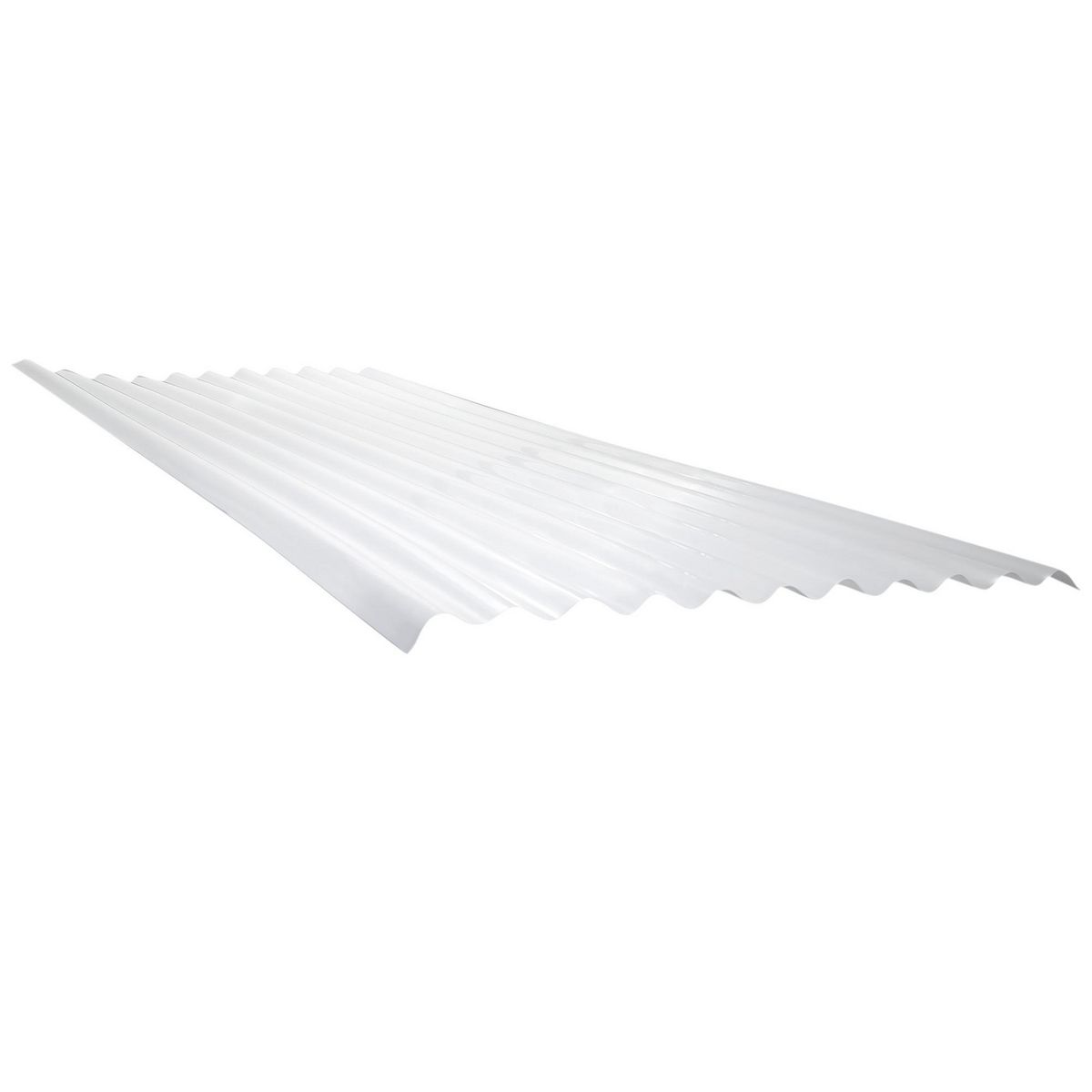 FIBRAFORTE - Techo Polipropileno 0.84x1.8mx0.8mm Techoplus Blanco