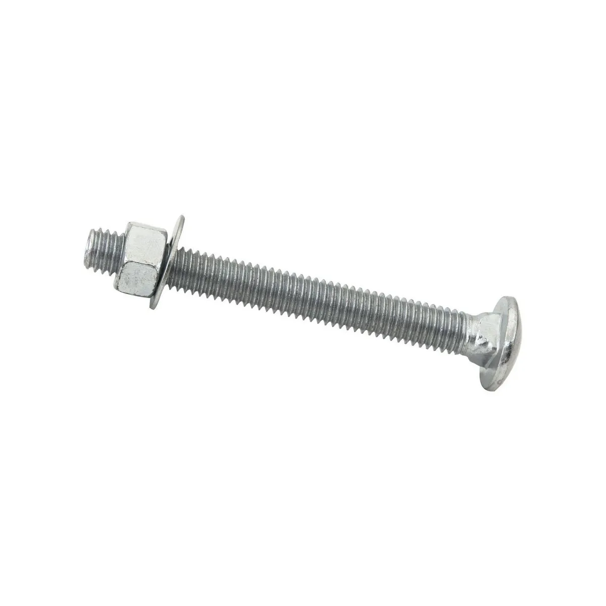 FIXSER - Perno con Tuerca y Arandela 3/8x3 1/2 Pulgadas x 4unid