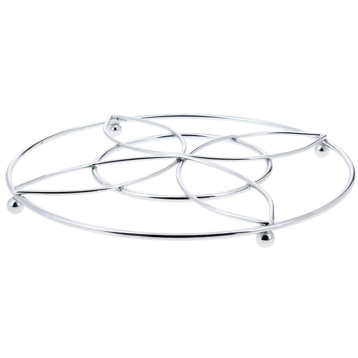 CASA BONITA - Posa Olla Metal Cromado 20cm