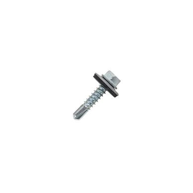 Tornillo Autorroscante Hexagonal con Arandela Neopreno 12x1