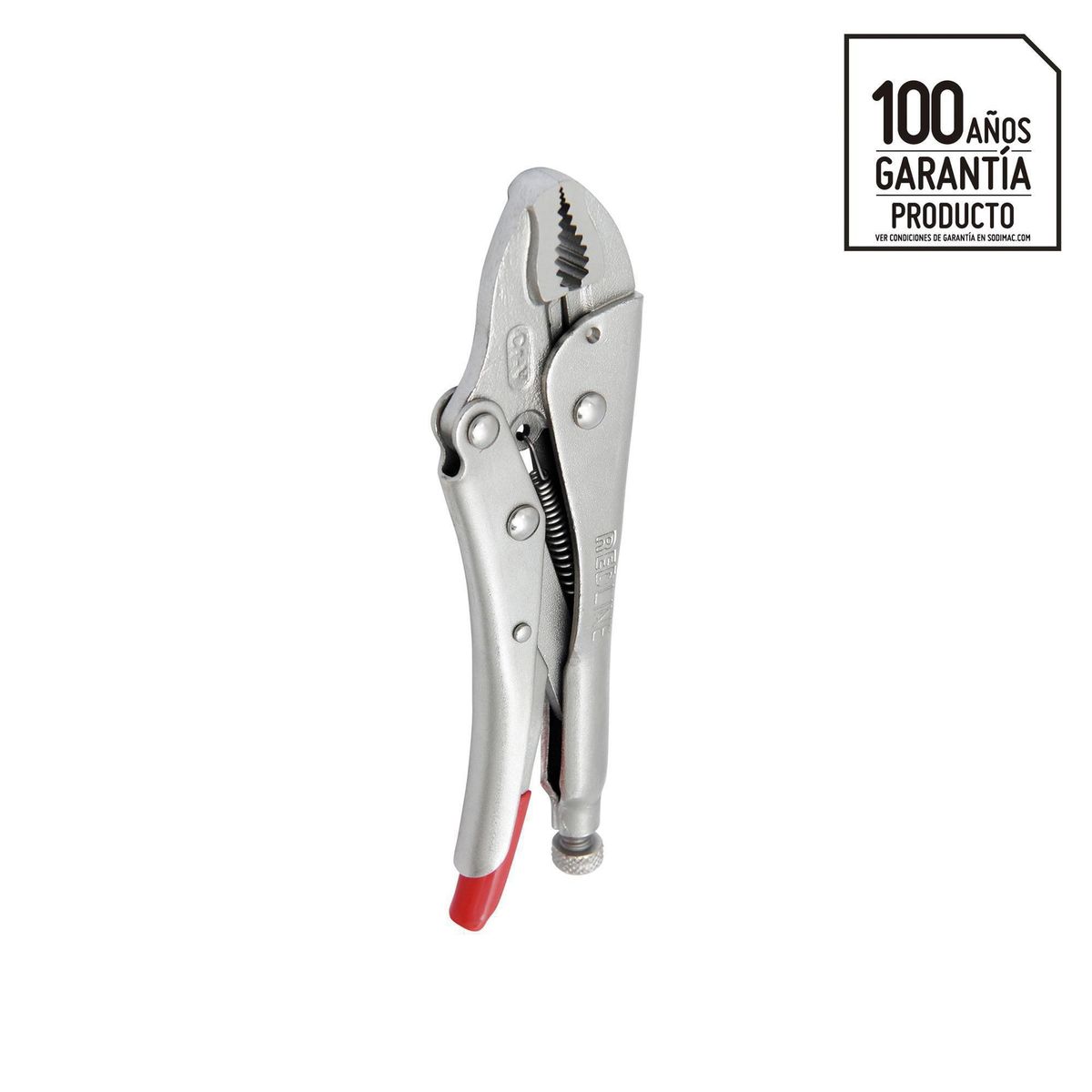 REDLINE - Alicate Caimán Curvo Acero Redline