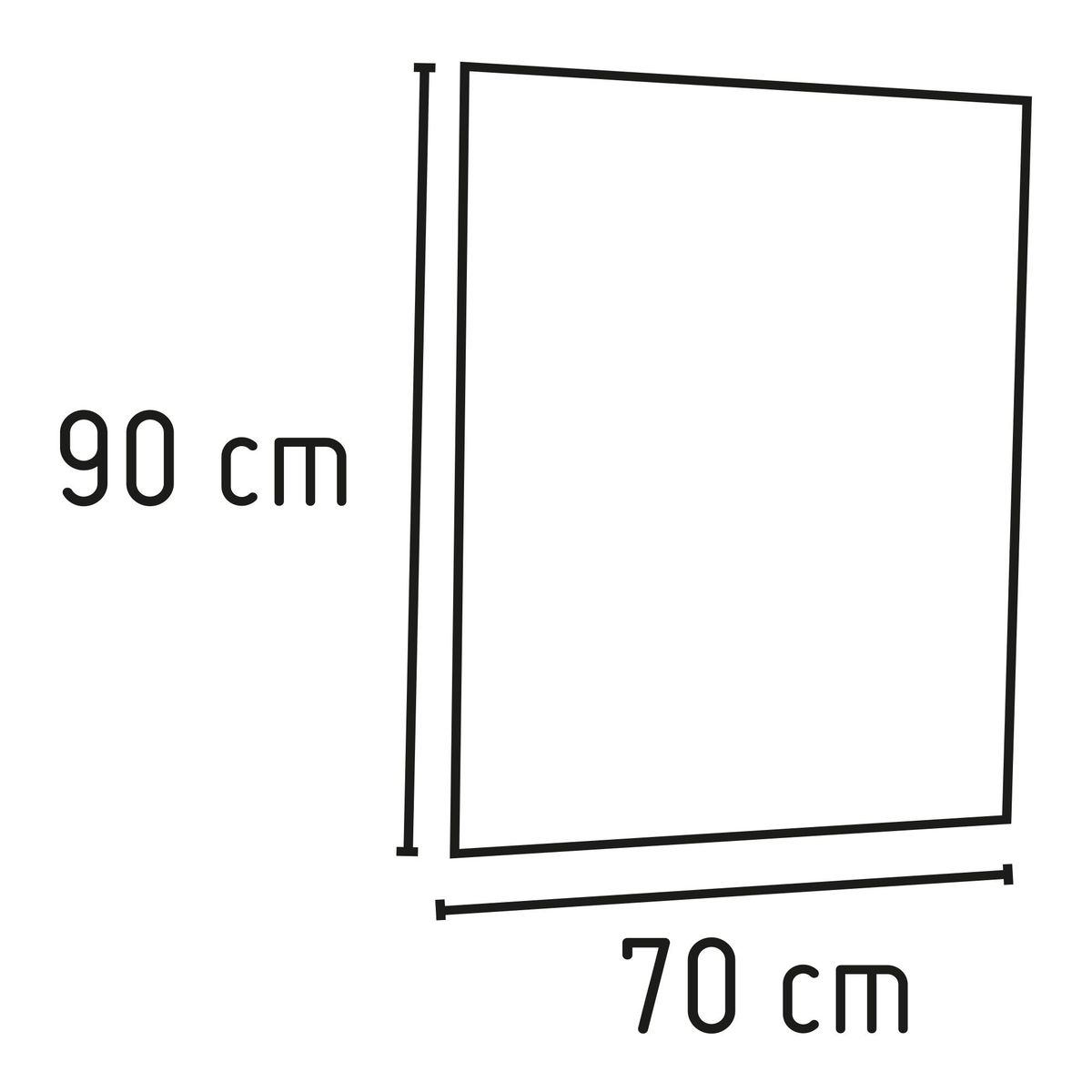SENSI DACQUA - Espejo Chicago 90 x 70 cm