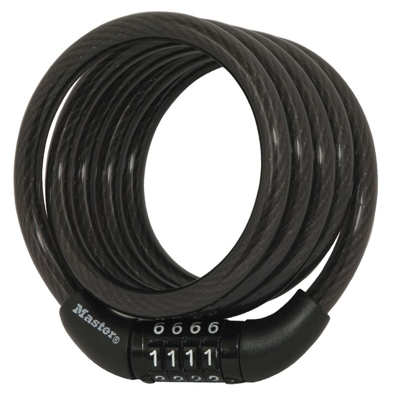 MASTER LOCK - Cable Con Cubierta 8143D 1.2m Masterlock
