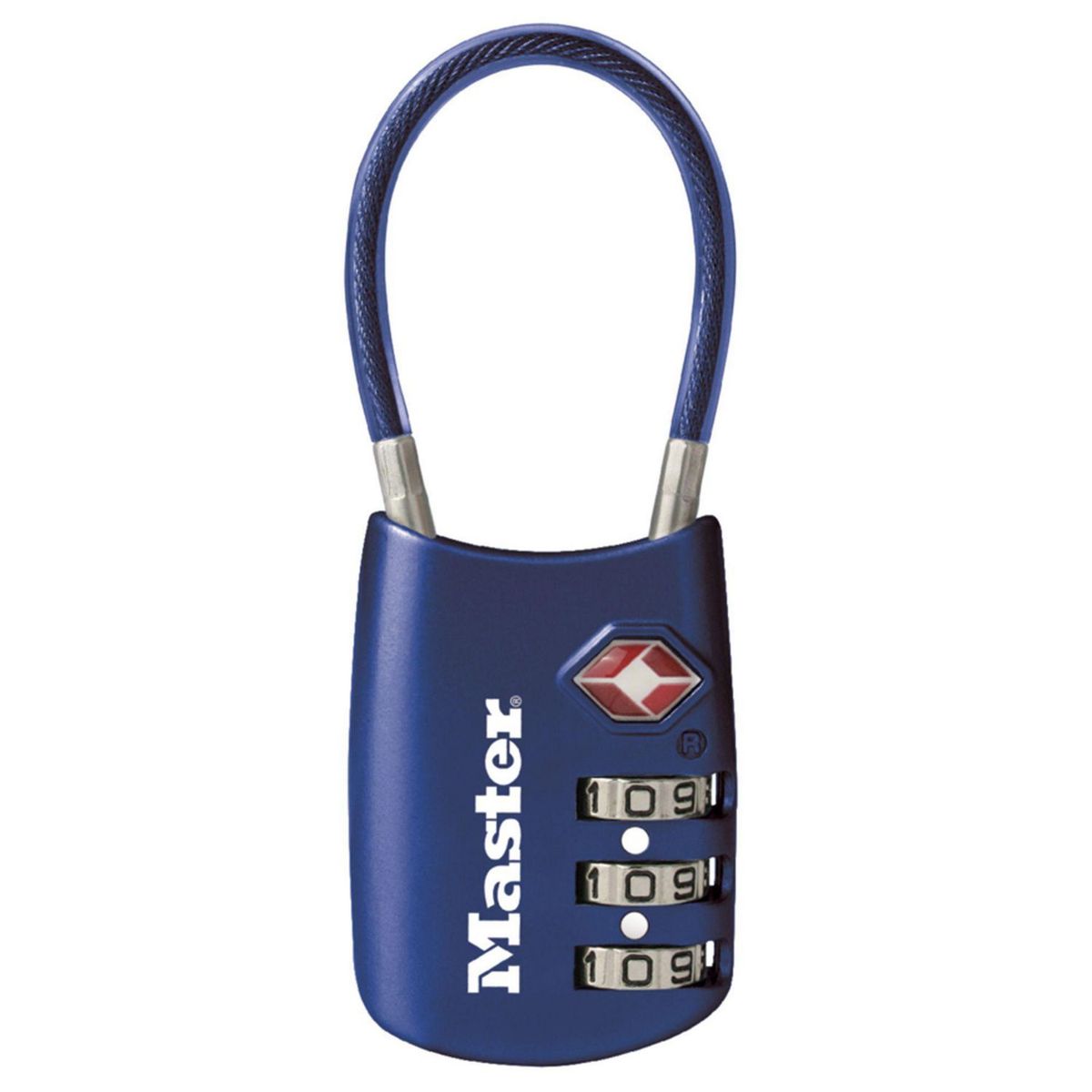 MASTERLOCK - Candado con Clave para Maleta TSA 4688D Masterlock
