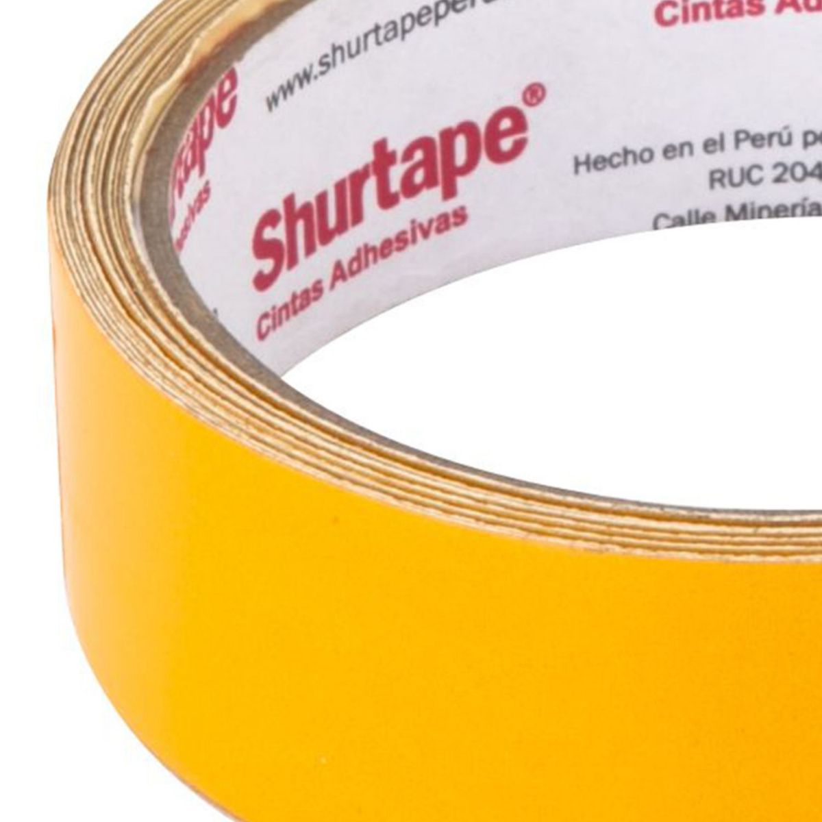 TOPEX - Cinta de Seguridad Reflectiva Amarillo 24 mm x 4.6 m