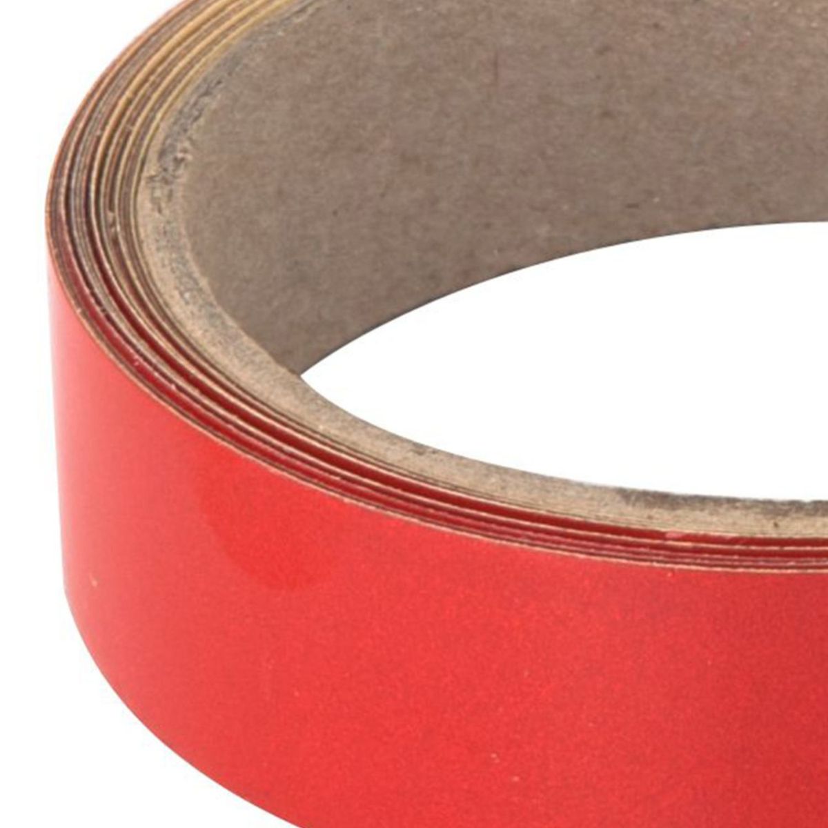 TOPEX - Cinta de Seguridad Reflectiva Rojo 24 mm x 4.6 m