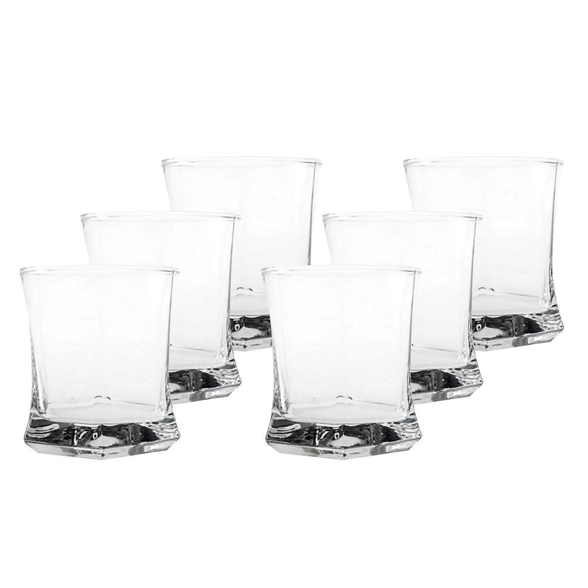 CRISTAR - Set de 6 vasos Rock Vivaldi 8 Oz