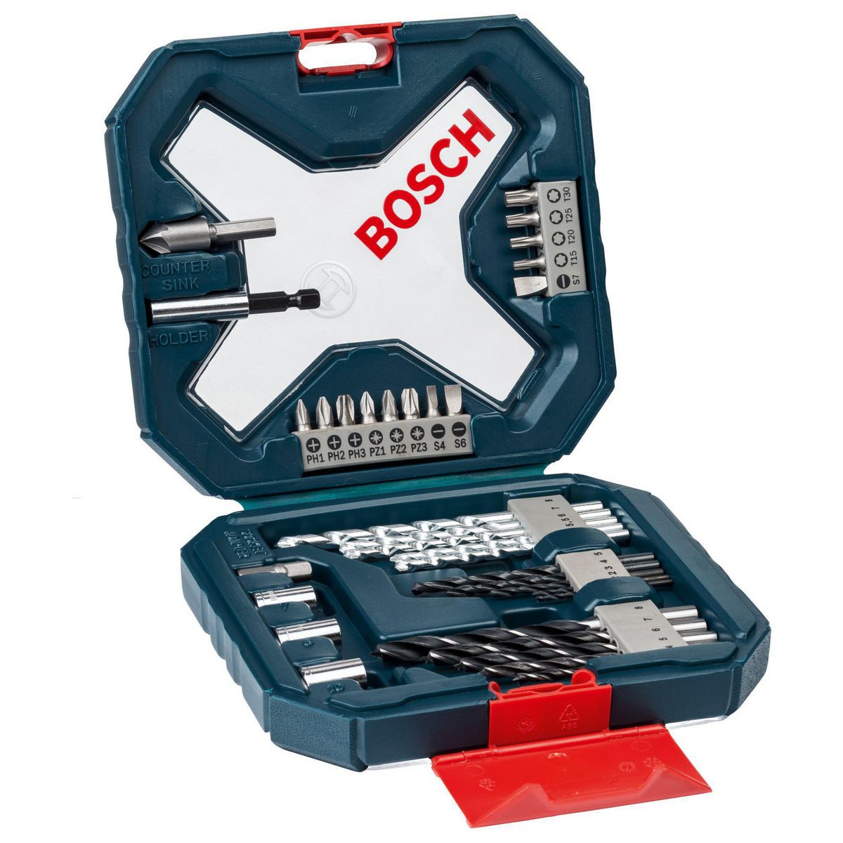 BOSCH - Set de Puntas y Brocas Bosch X-Line 34 unidades