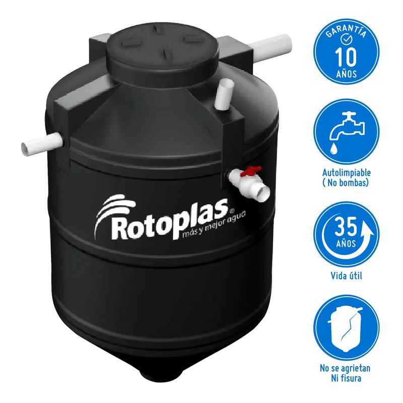 ROTOPLAS - Biodigestor Rotoplas 600L