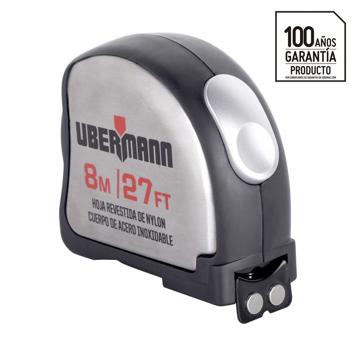 UBERMANN - Huincha Acero 8metros Ubermann