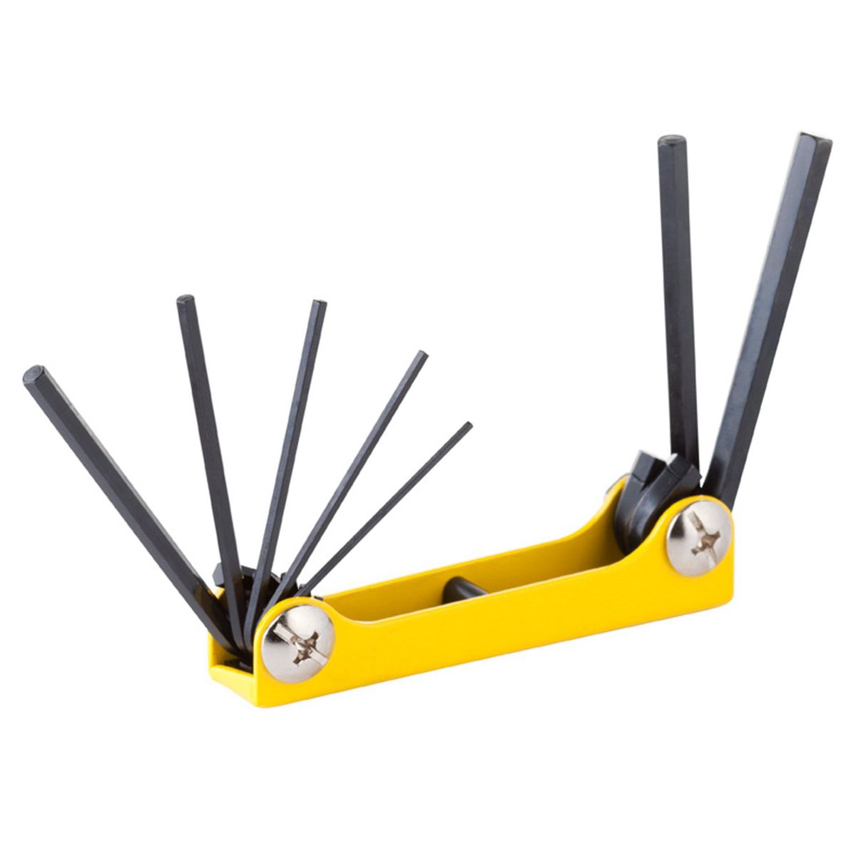 REDLINE - Llave Hexagonal Plegable Acero Redline 7 Pzs