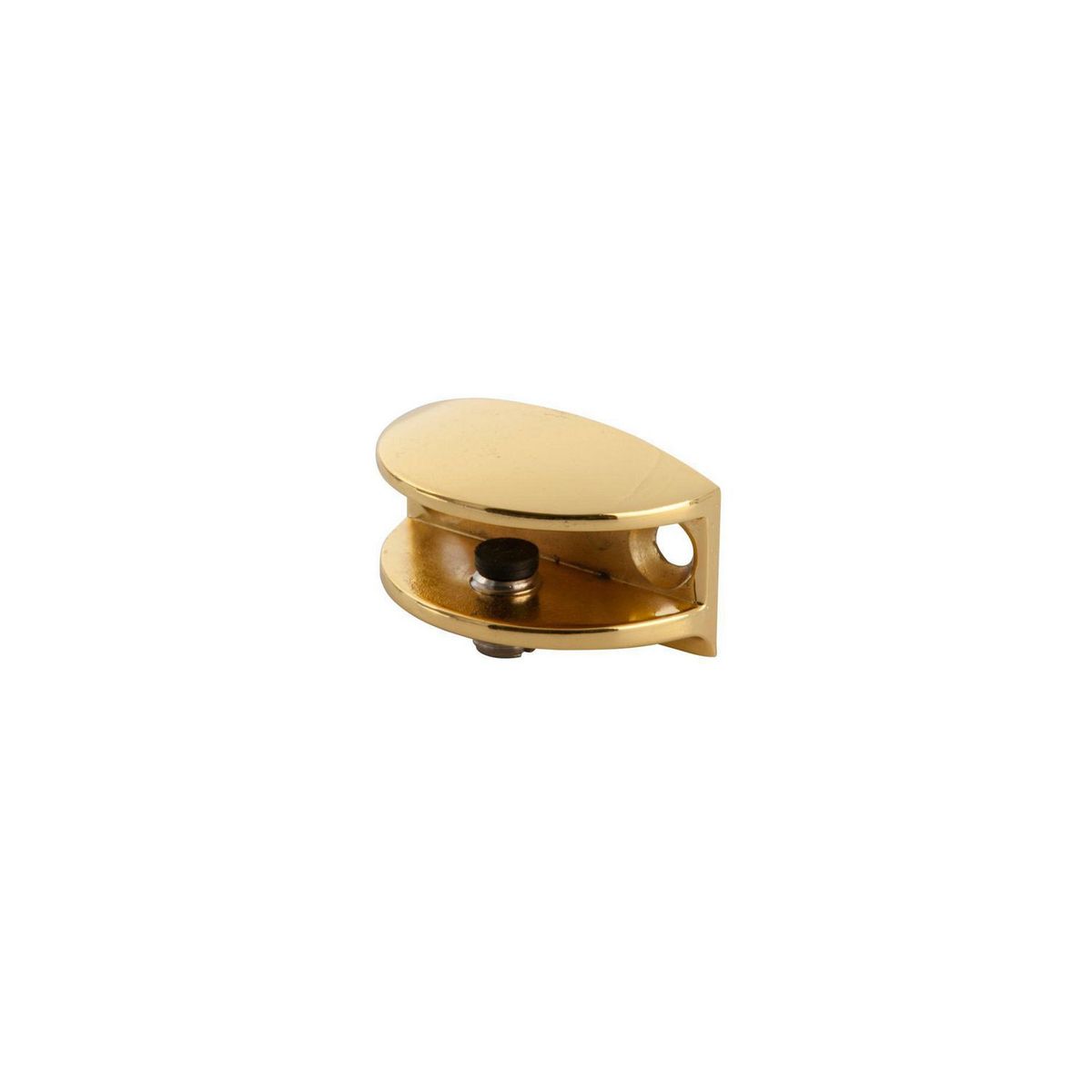 Soporte para Vidrio Prince de 36 mm Dorado, marca FIXSER - Foto Principal