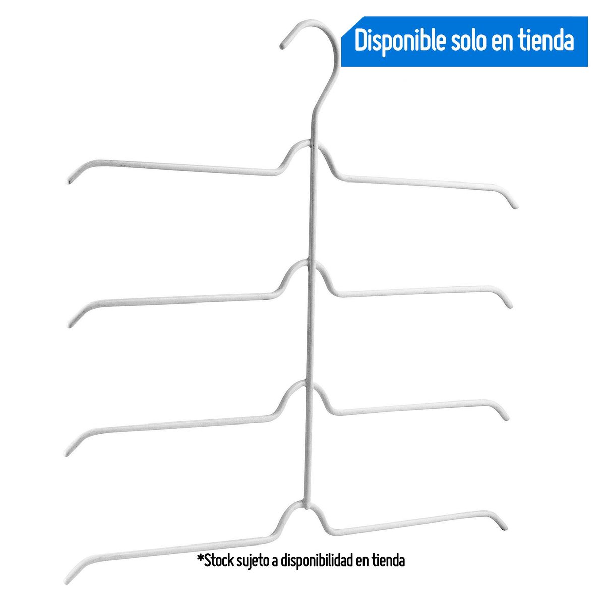 FQ - Colgador de Camisas Blanco/Negro