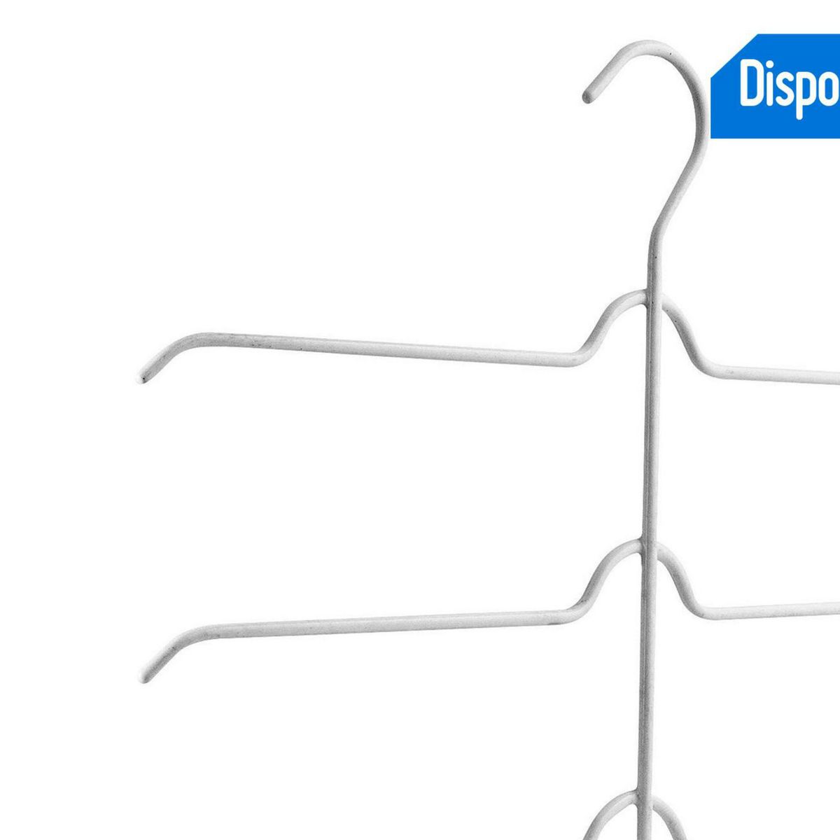 FQ - Colgador de Camisas Blanco/Negro