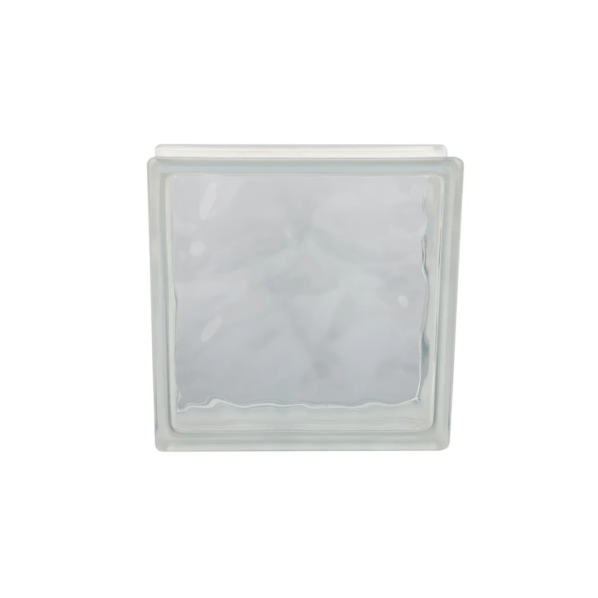 HOLZTEK - Bloque de Vidrio olas 24x24cm