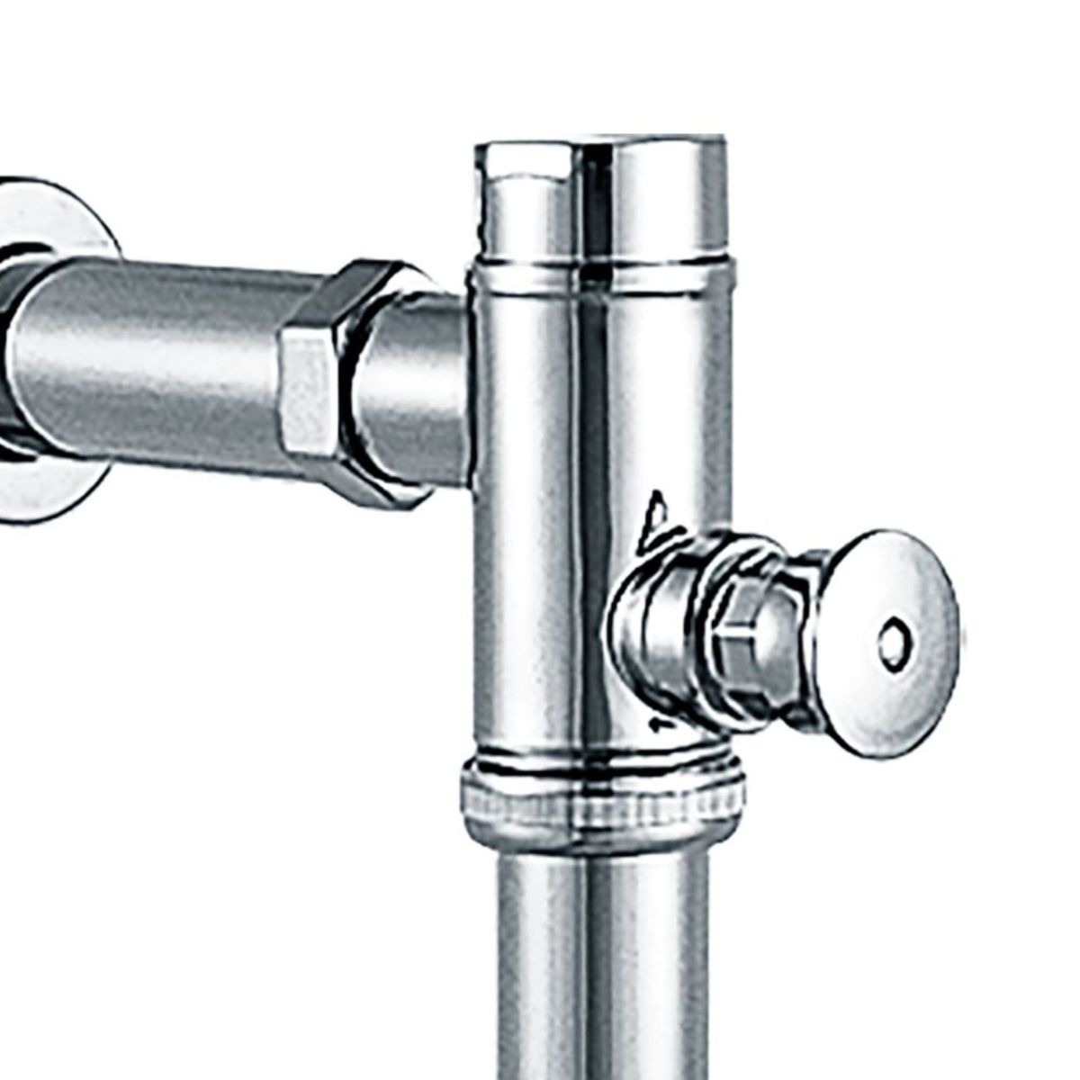 VAINSA - Fluxometro para Inodoro Descarga Directa con Brida