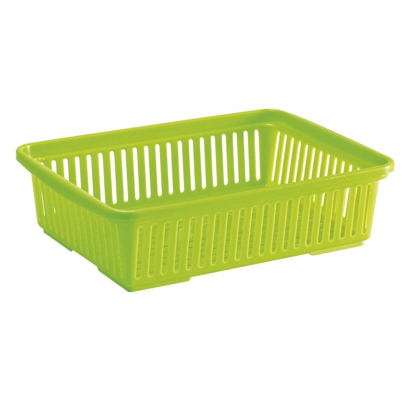 REYPLAST - Canastilla de Plástico Rectangular #1 Reyplast
