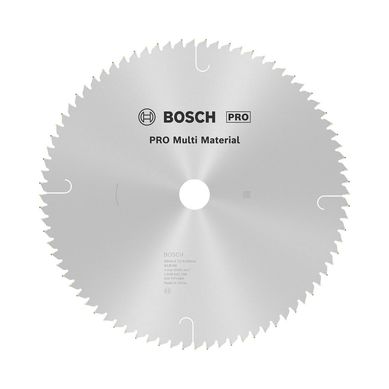 Disco de Sierra Circular Multimaterial 305 Orificio 30mm 2mm Espesor 80 Dientes Bosch