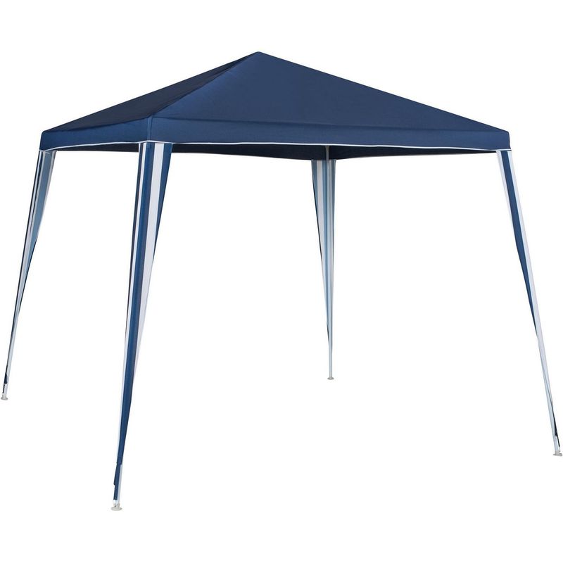 JUST HOME COLLECTION - Toldo Armable Metal Azul 3X3 M