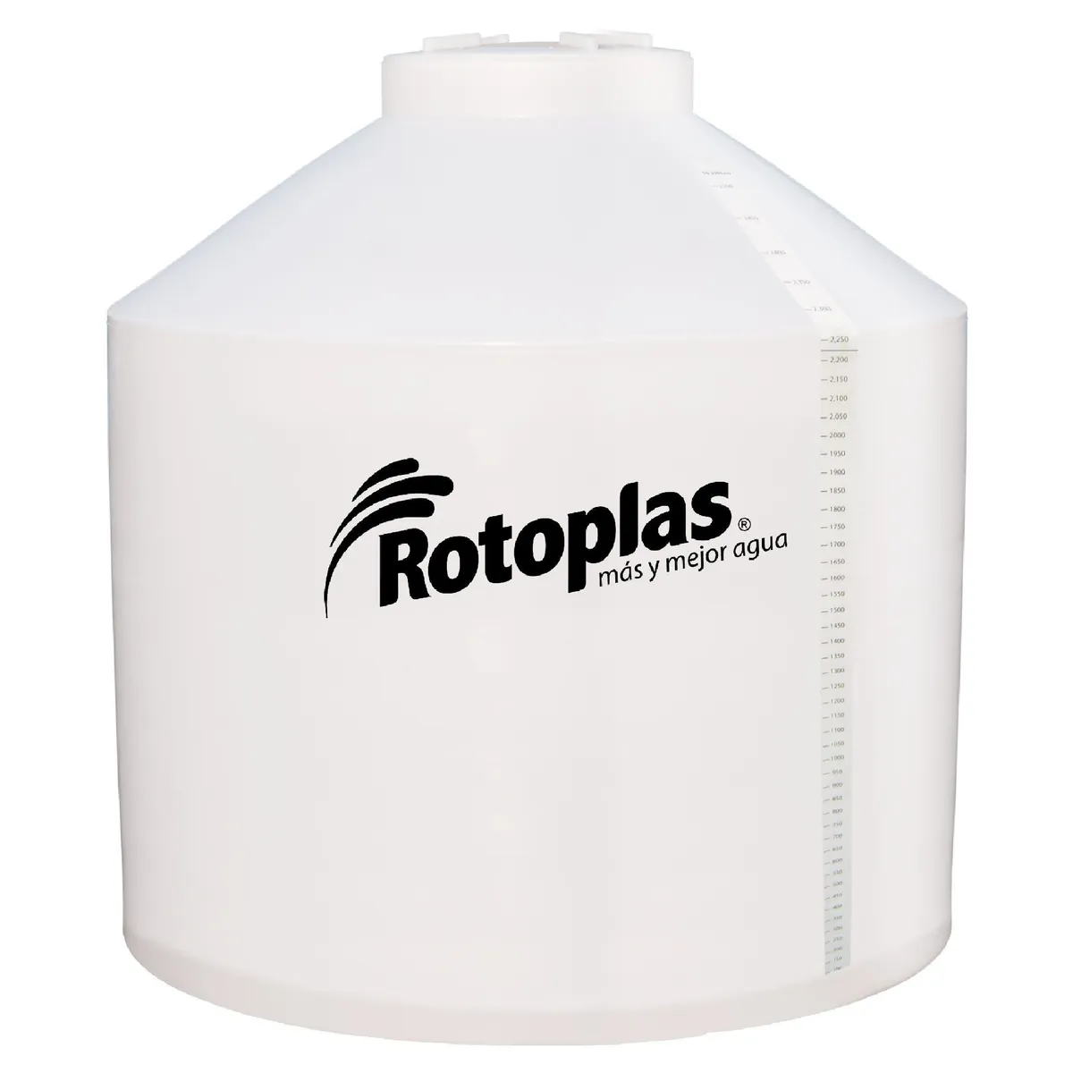ROTOPLAS - Tanque de Agua Blanco 1100L