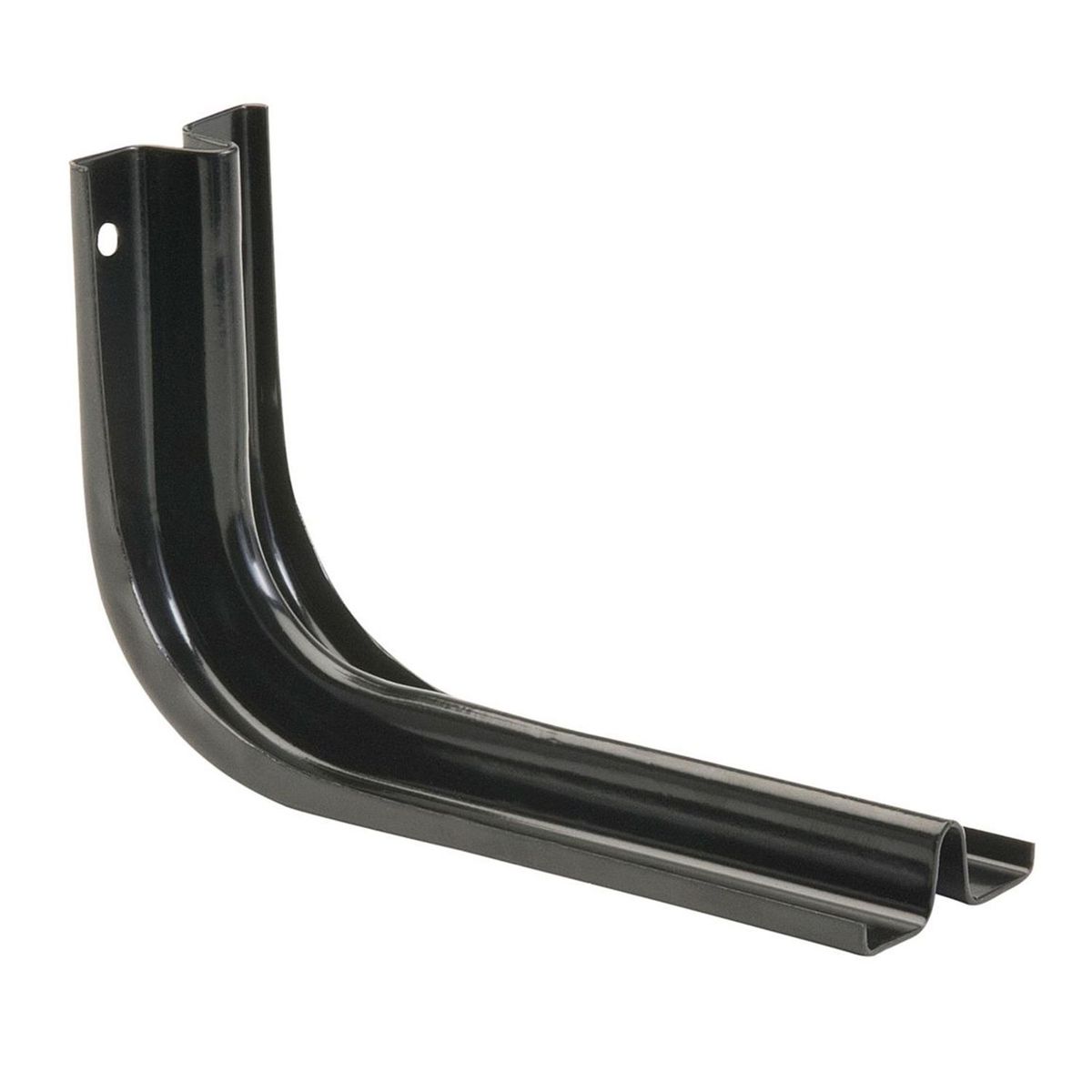 DUCASSE - Soporte Repisa Acero 10x15cm Negro